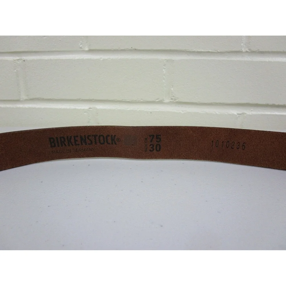Birkenstock Made in Germany Leather Belt Champagne Rose Color Sz 30 Inch 1010236